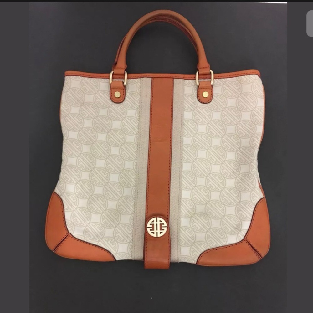 Antonio Melani Canvas & Leather Signature Purse